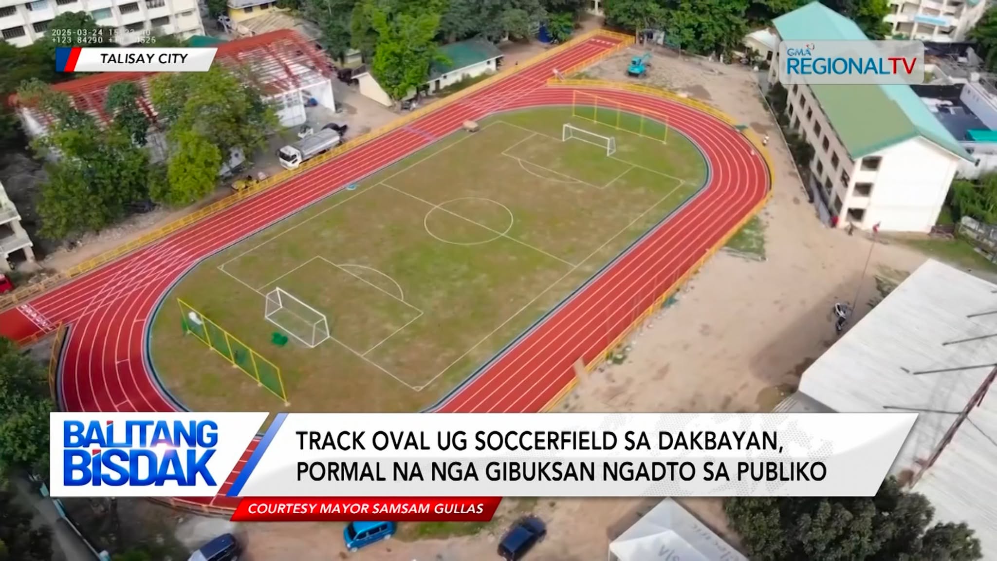 Bag-ong Track Oval, Abli na sa Publiko