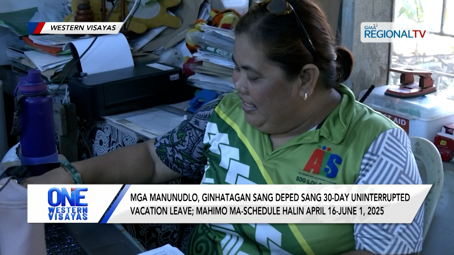 Mga manunudlo, ginhatagan sang DEPED sang 30-day uninterrupted vacation leave