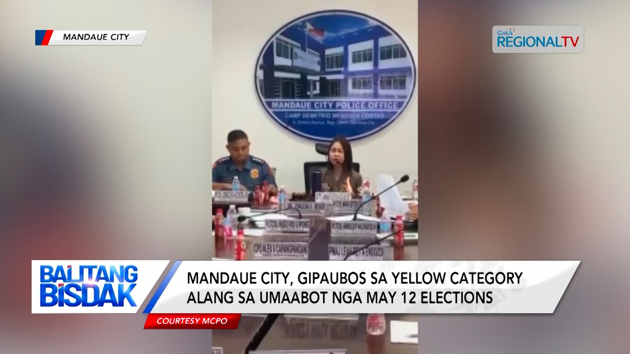 Mandaue City, gipaubos sa yellow category tungod sa init nga political rivalry