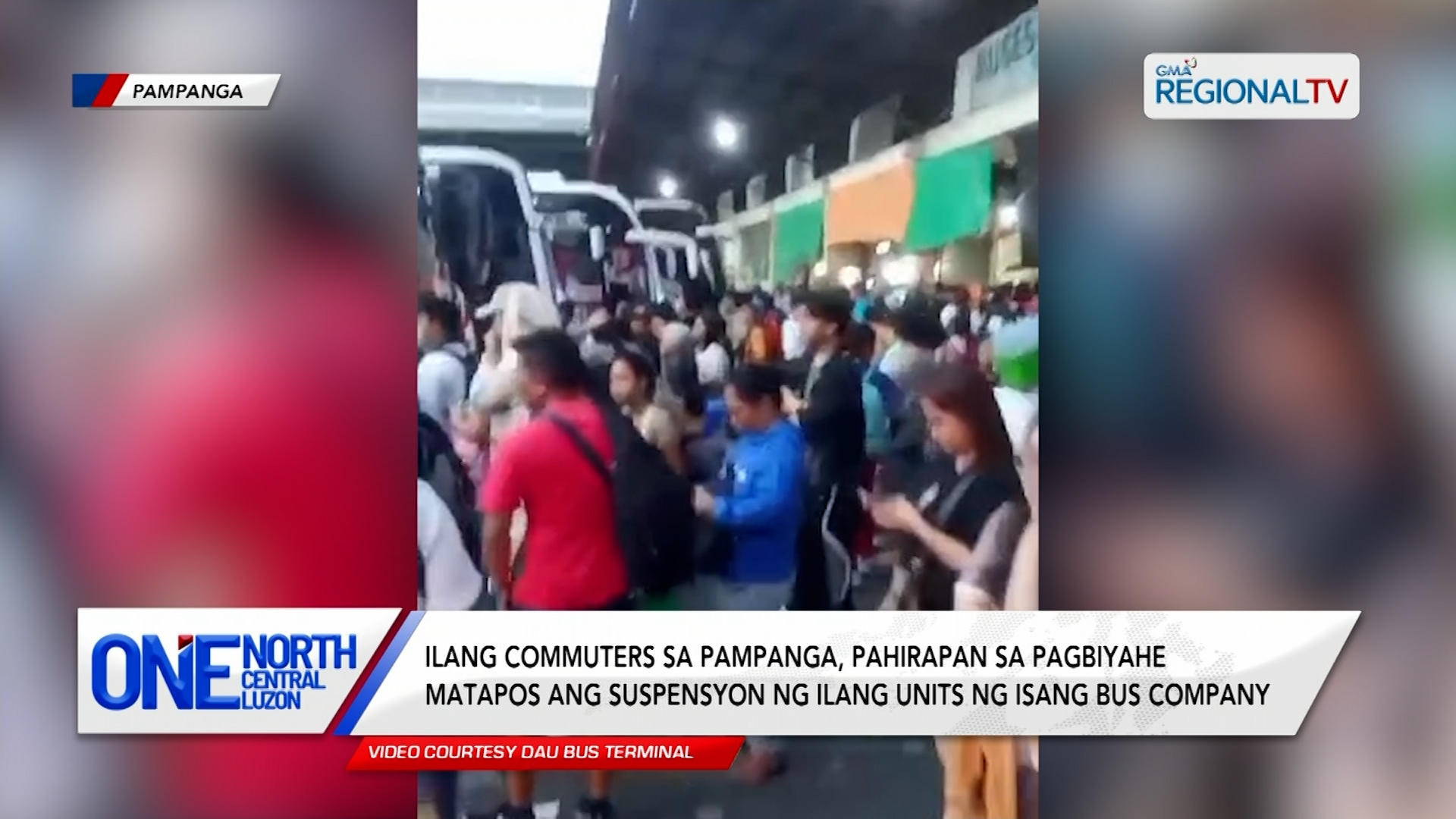 Ilang commuters sa Pampanga, pahirapan sa pagbiyahe