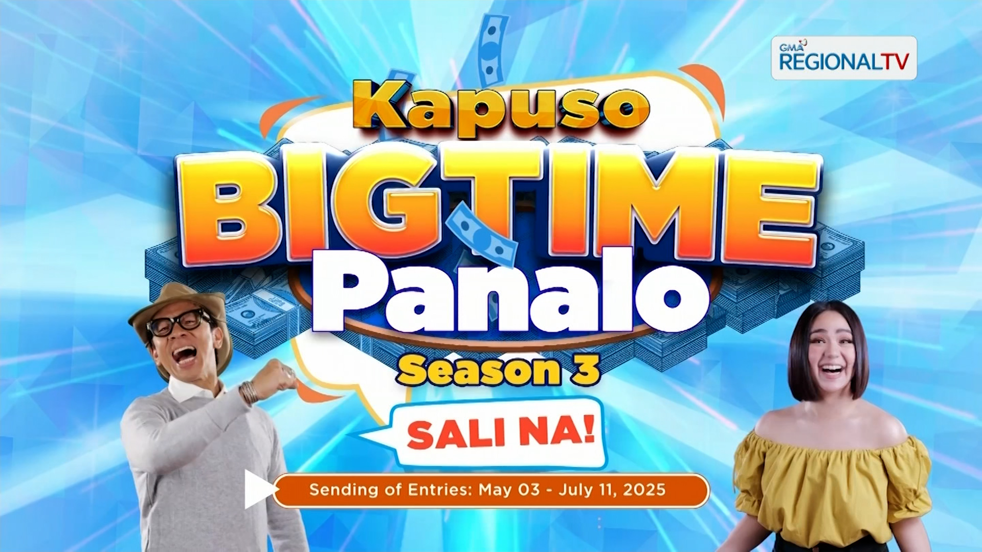 Patuloy na mag-send ng entries para sa ‘Kapuso Bigtime Panalo’ Season 3