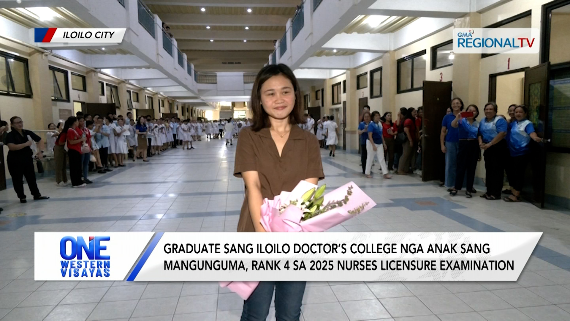 Graduate sang Iloilo Doctor’s College, rank 4 sa 2025 Nurses Licensure Exam