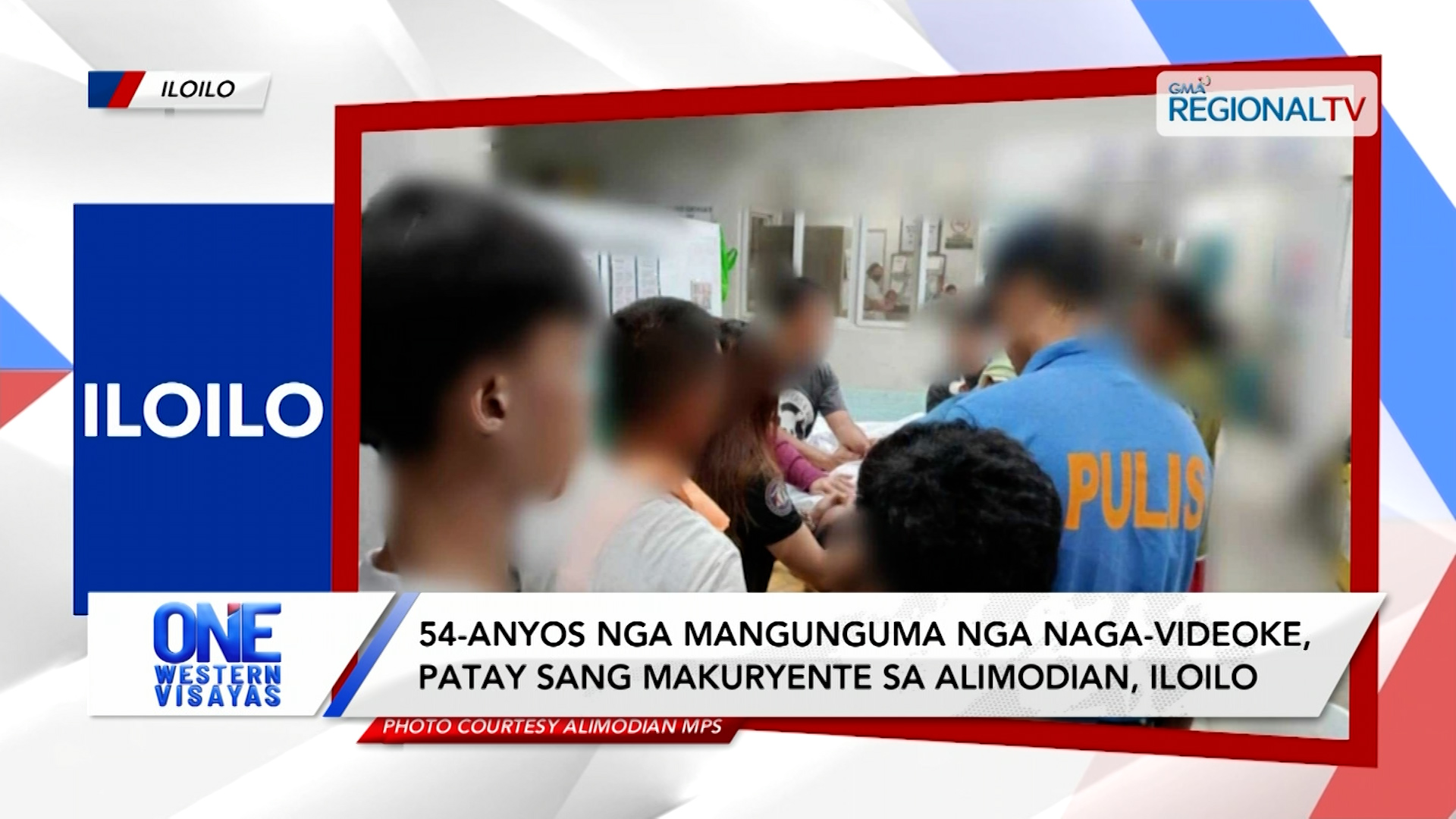 Lalaki nga naga-videoke, patay sang makuryente sa Alimodian, Iloilo