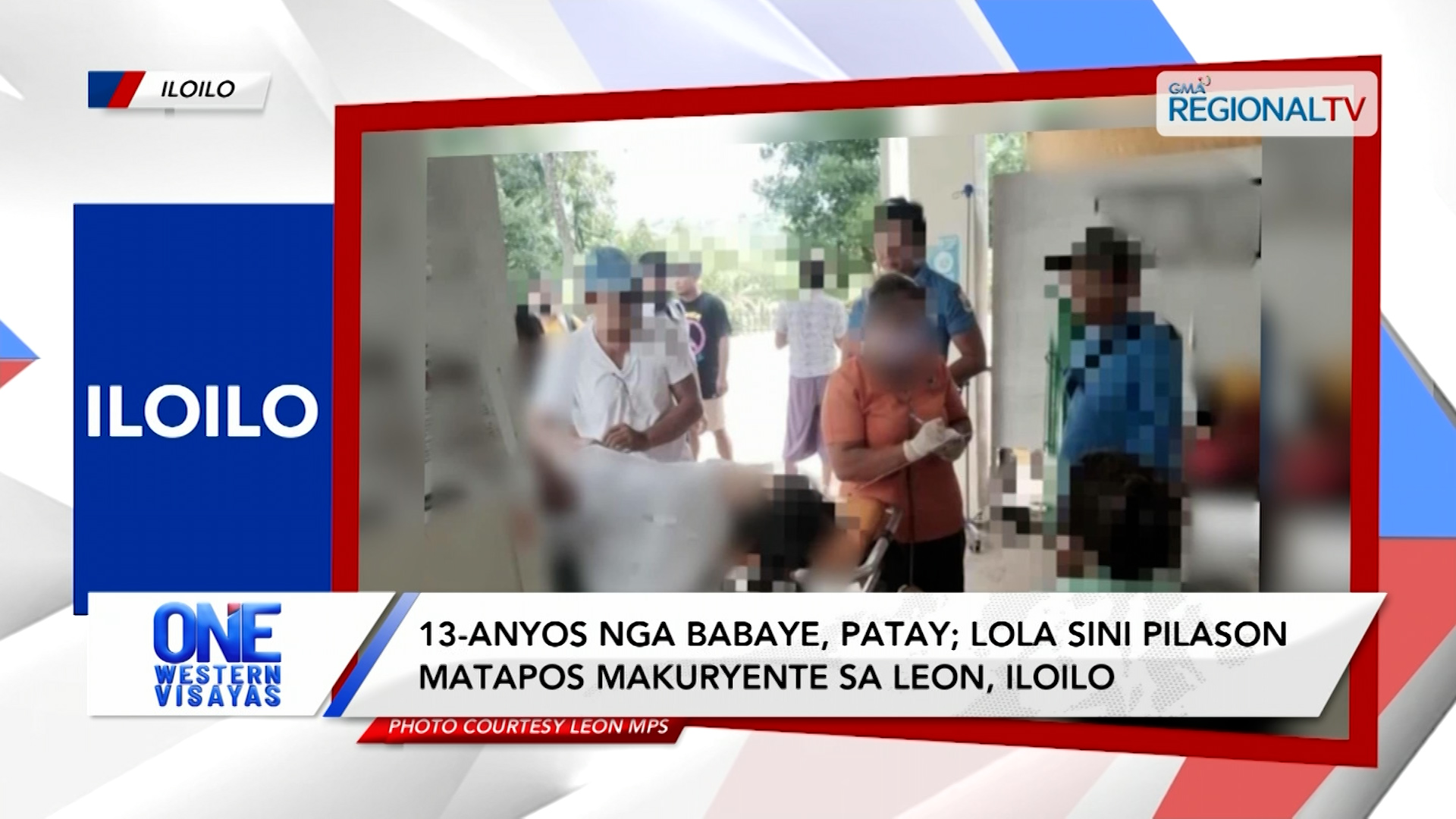 13-anyos nga babaye, patay; lola sini pilason matapos makuryente sa Leon, Iloilo