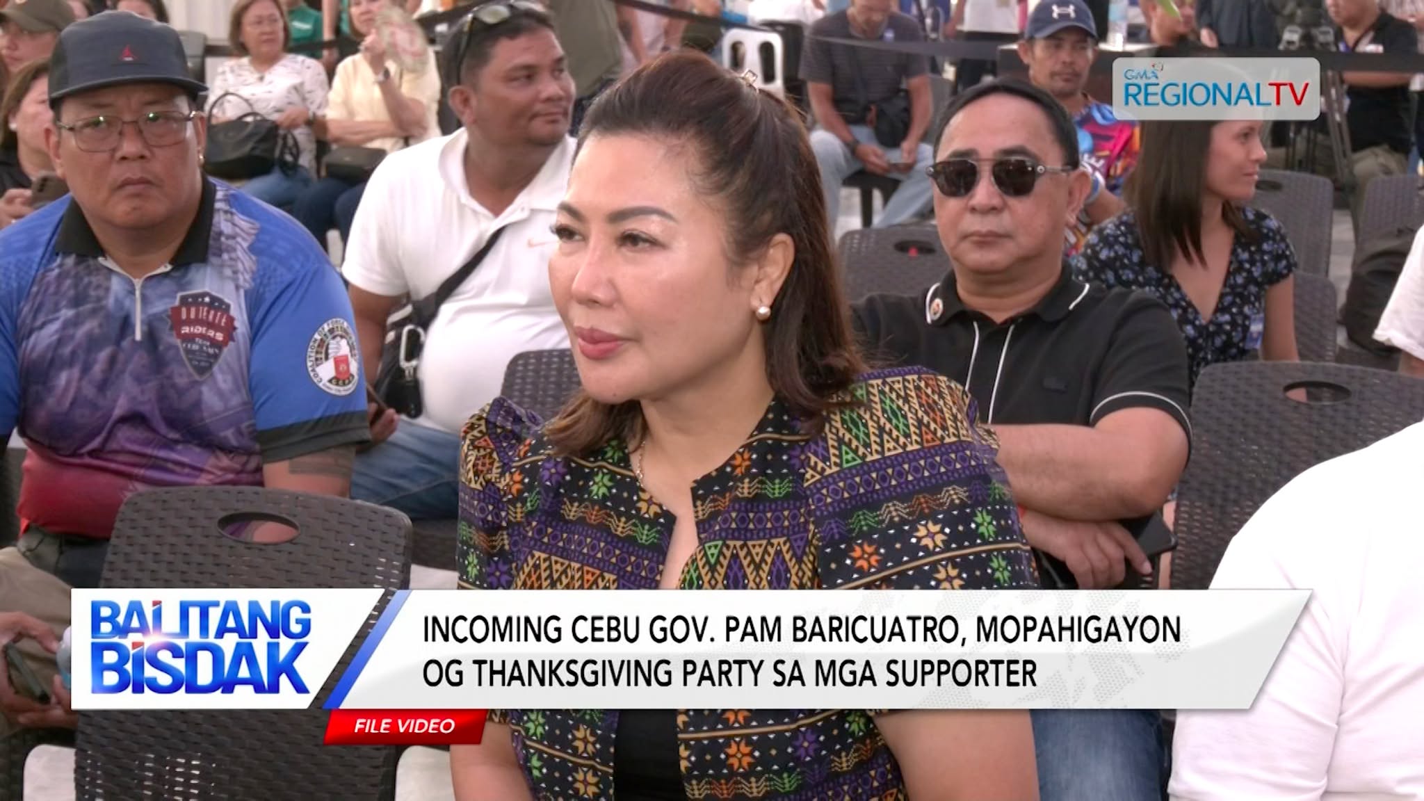 Incoming Cebu Gov. Pam Baricuatro, mopahigayon og thanksgiving party