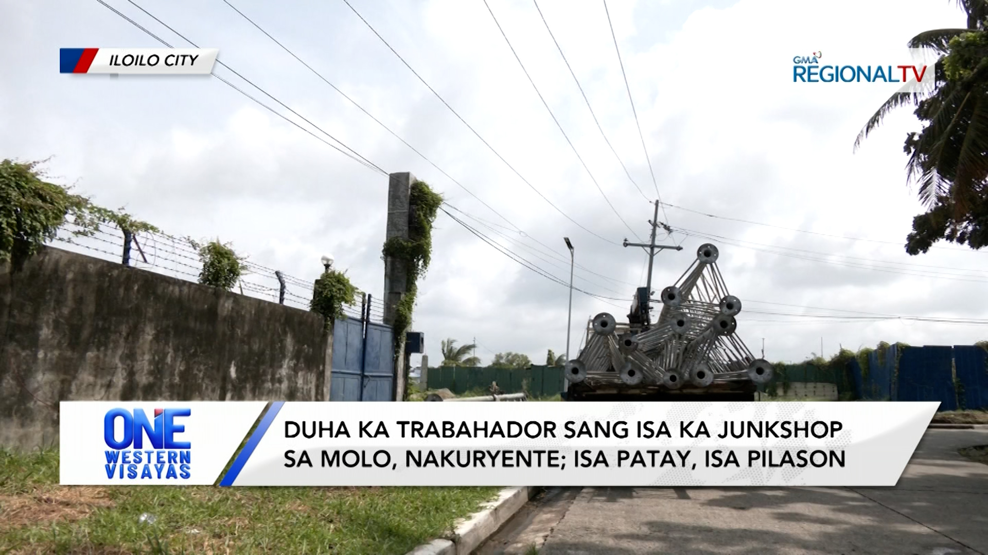 Duha ka trabahador sang isa ka junkshop, nakuryente sa Molo; isa nagtaliwan | One Western Visayas
