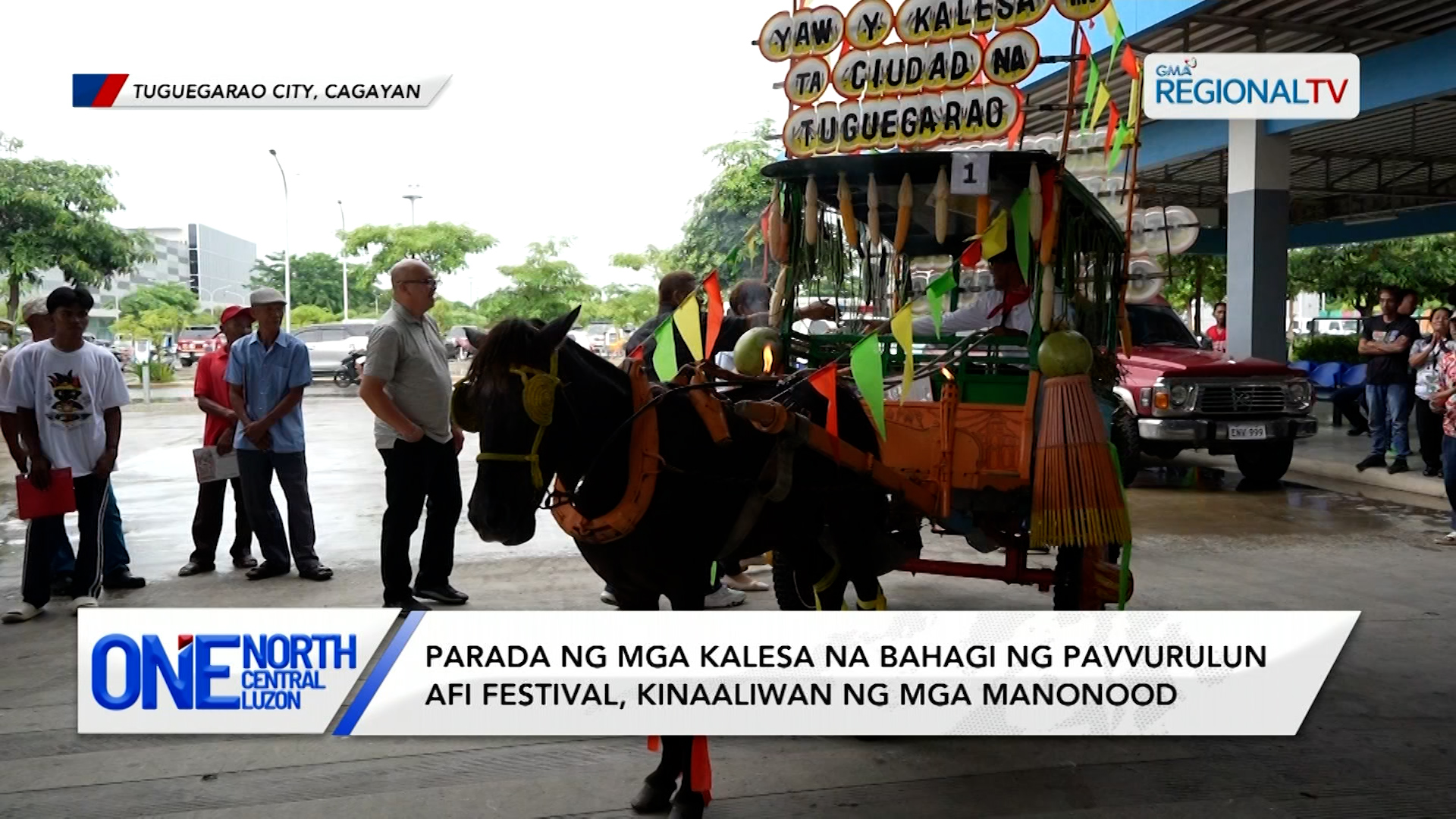 Parada ng mga kalesa na bahagi ng Pavvurulun Afi Festival, kinaaliwan | One North Central Luzon
