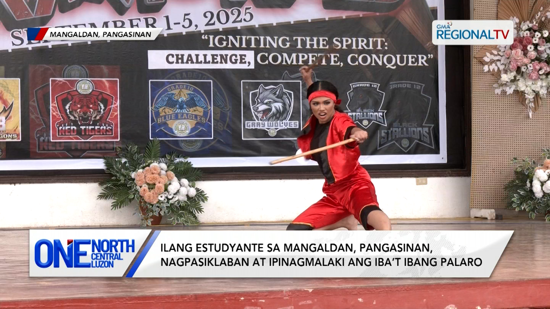 Ilang estudyante, nagpasiklaban at ipinagmalaki ang iba’t ibang palaro | One North Central Luzon