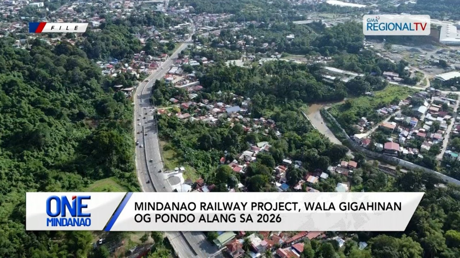 Mindanao Railway Project, wala gigahinan og pondo alang sa 2026 | One Mindanao