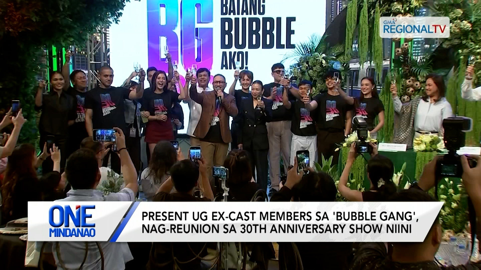 Members sa 'Bubble Gang,' nag-reunion sa 30th Anniversary show niini | One Mindanao