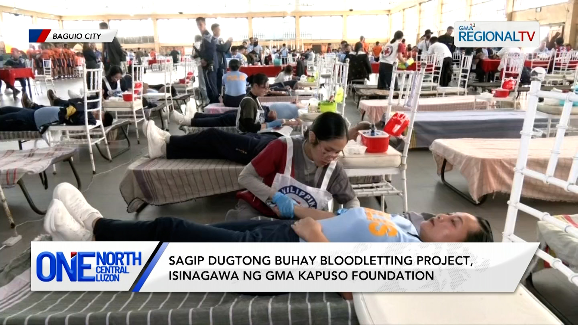 Sagip Dugtong Buhay Bloodletting, isinagawa ng GMA Kapuso Foundation | One North Central Luzon