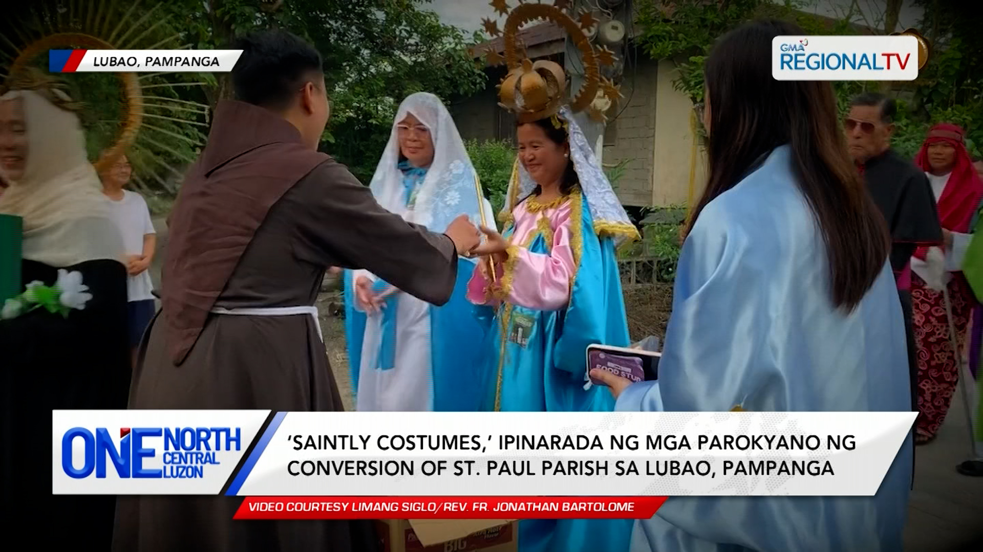‘Saintly costumes,’ ipinarada ng mga parokyano sa Pampanga | One North Central Luzon