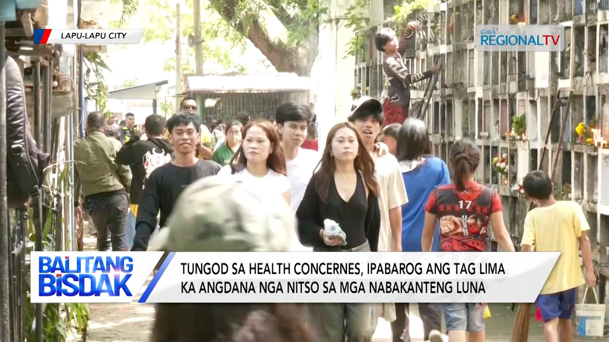 Ubay-ubay na ka mga Tawo Nibisita sa Humay-Humay Catholic Cemetery | Balitang Bisdak