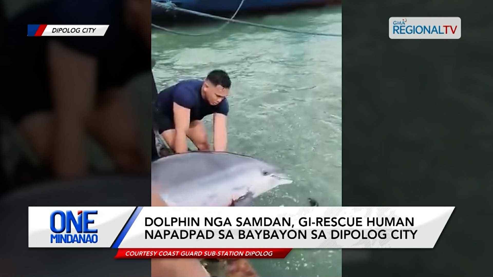 Dolphin nga samdan, gi-rescue human napadpad sa baybayon | One Mindanao