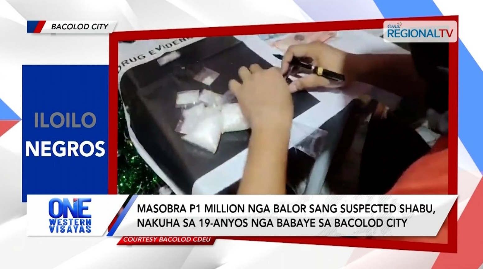 Masobra P1 million nga balor sang suspected shabu nakuha sa 19-anyos nga babaye| One Western Visayas