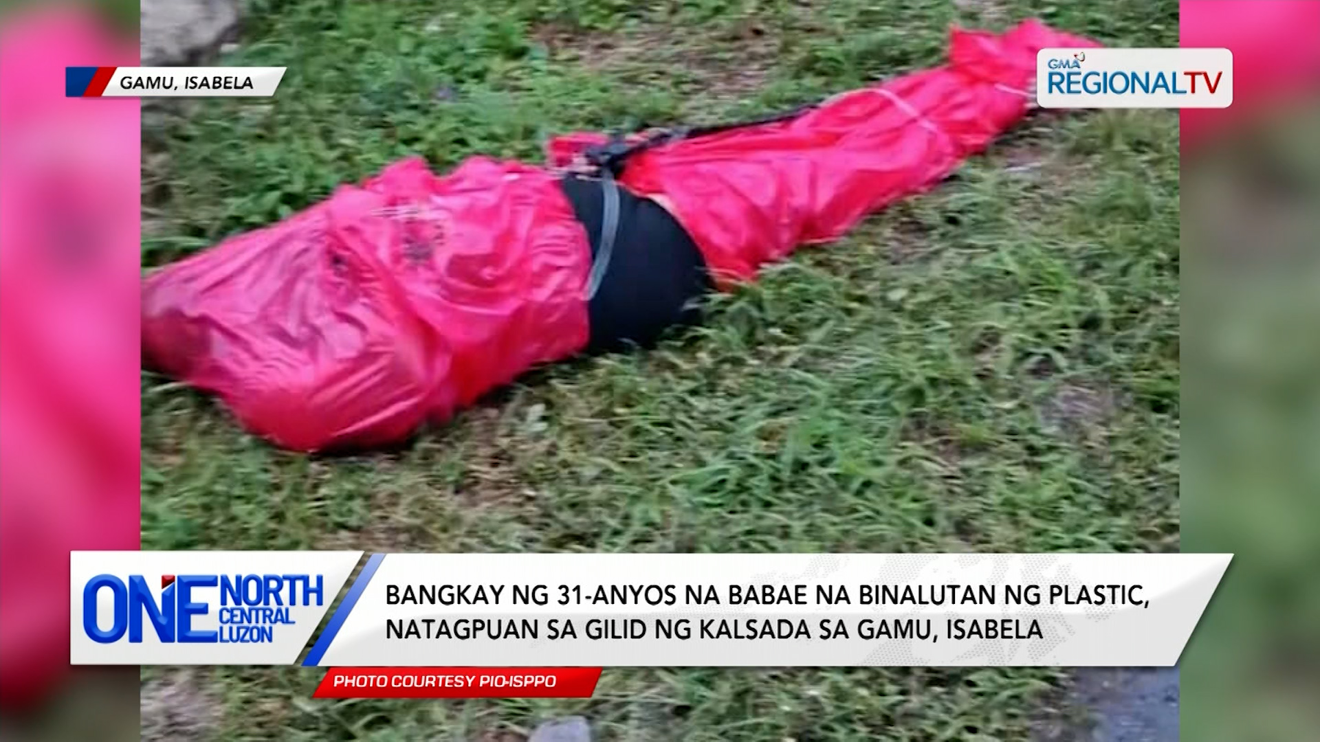 Bangkay ng 31-anyos na babae na binalutan ng plastic, natagpuan | One North Central Luzon