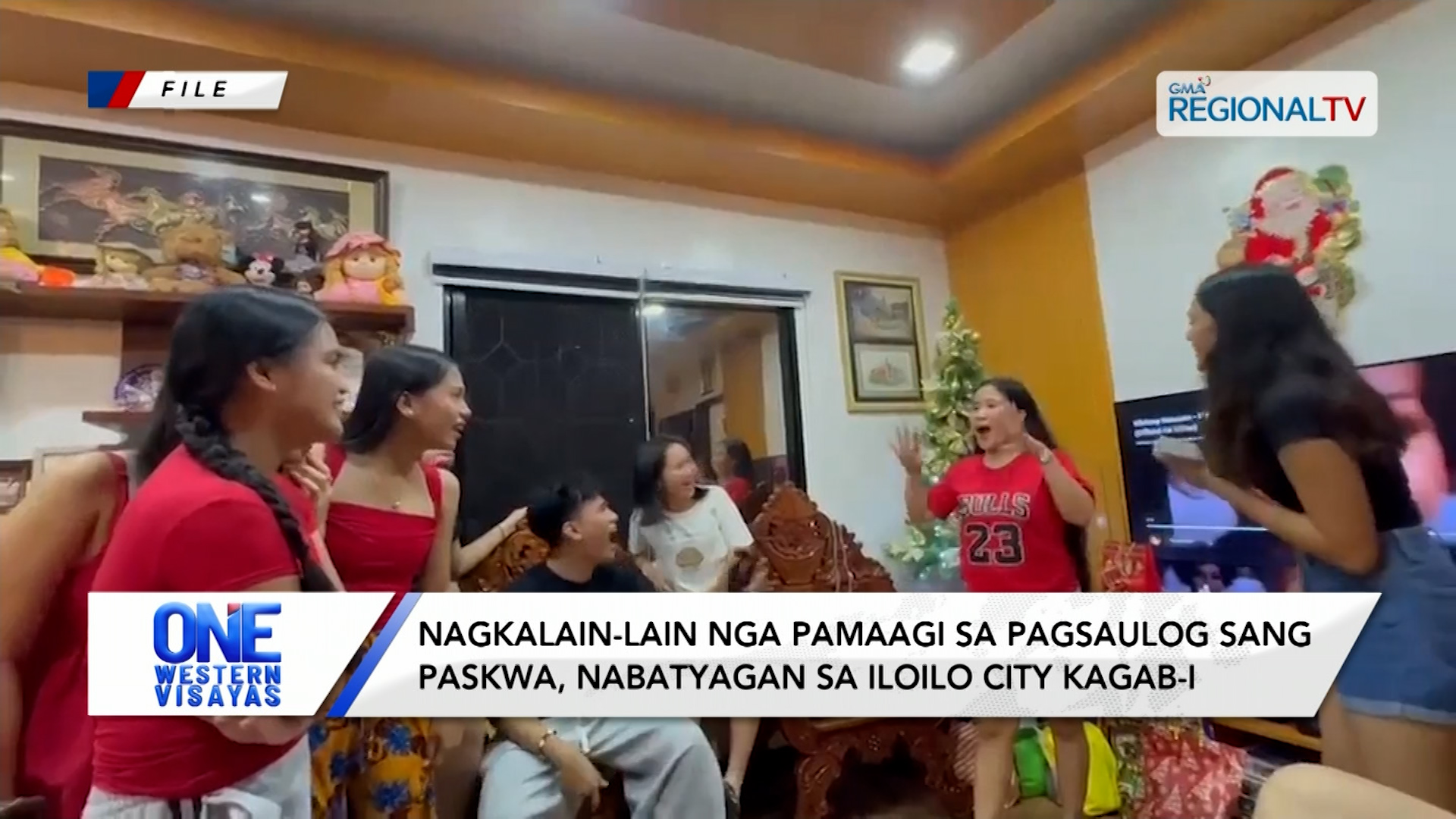 Nagkalain-lain nga pamaagi sa pagsaulog sang paskwa sa Iloilo City kagab-i | One Western Visayas