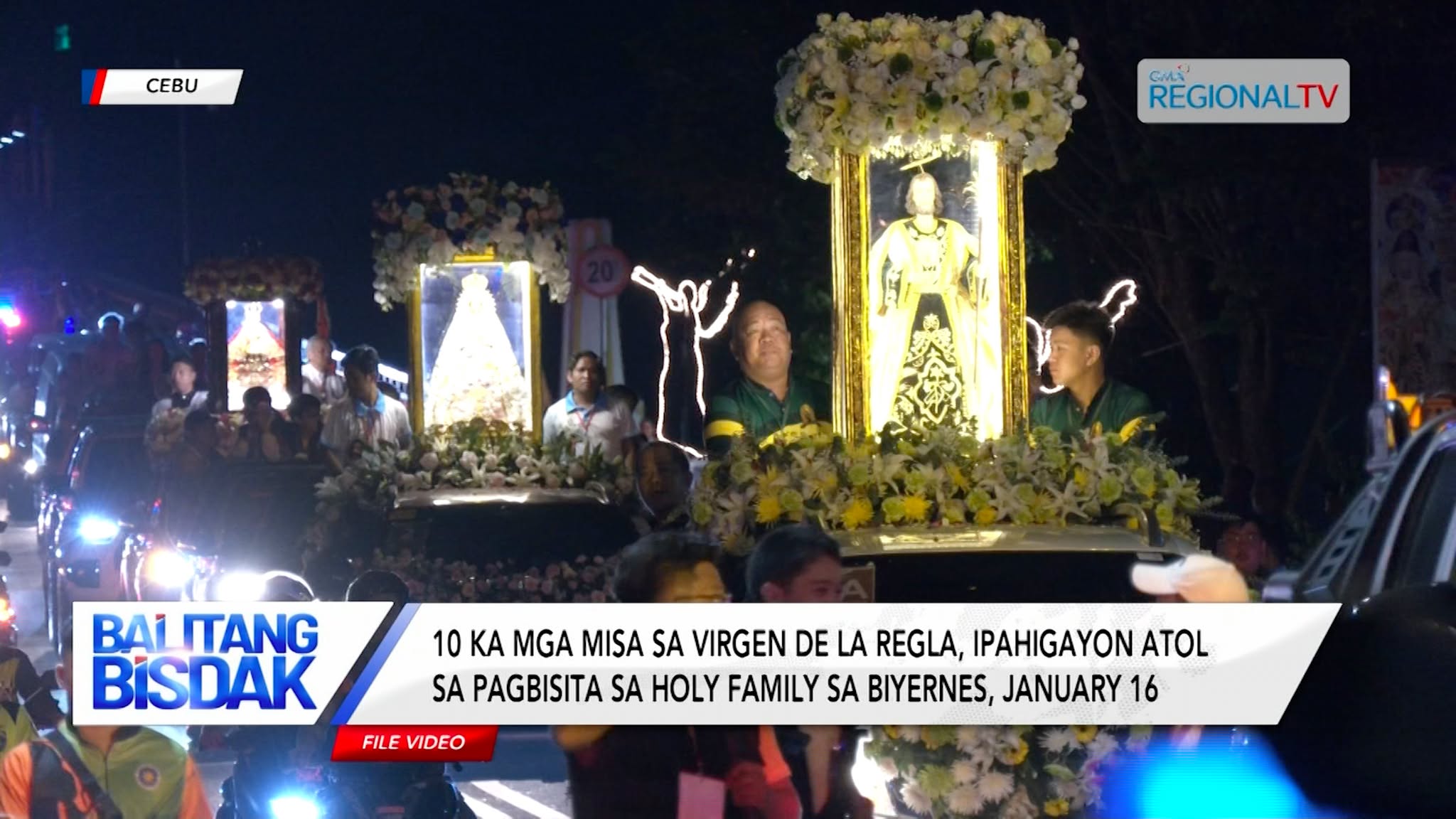 10 Misa sa Virgen De La Regla, Ipahigayon | Balitang Bisdak