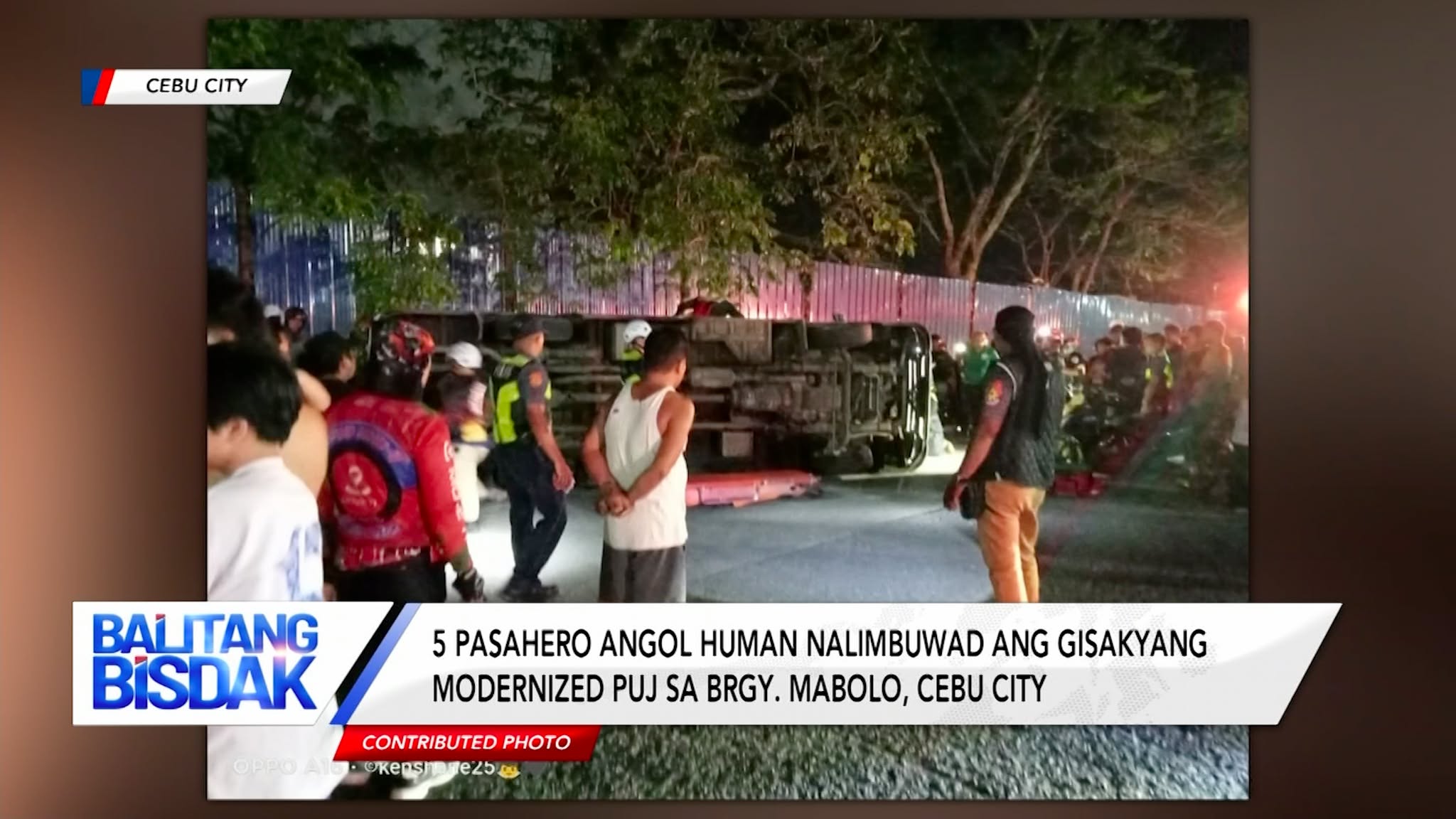 5 Pasahero Angol human Nalimbuwad ang Modernized PUJ sa Cebu City | Balitang Bisdak