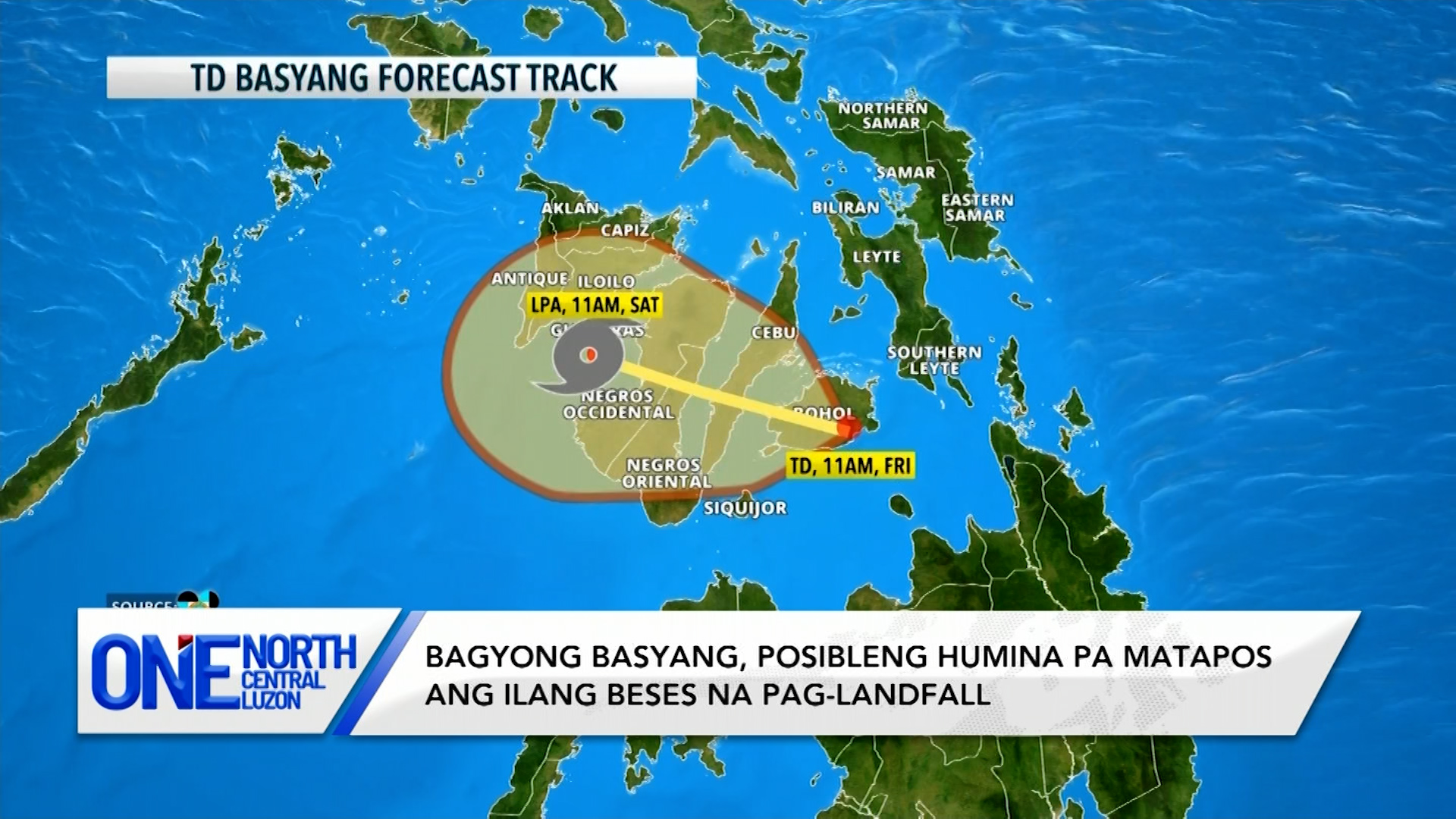 Latest update sa Bagyong Basyang, alamin | One North Central Luzon