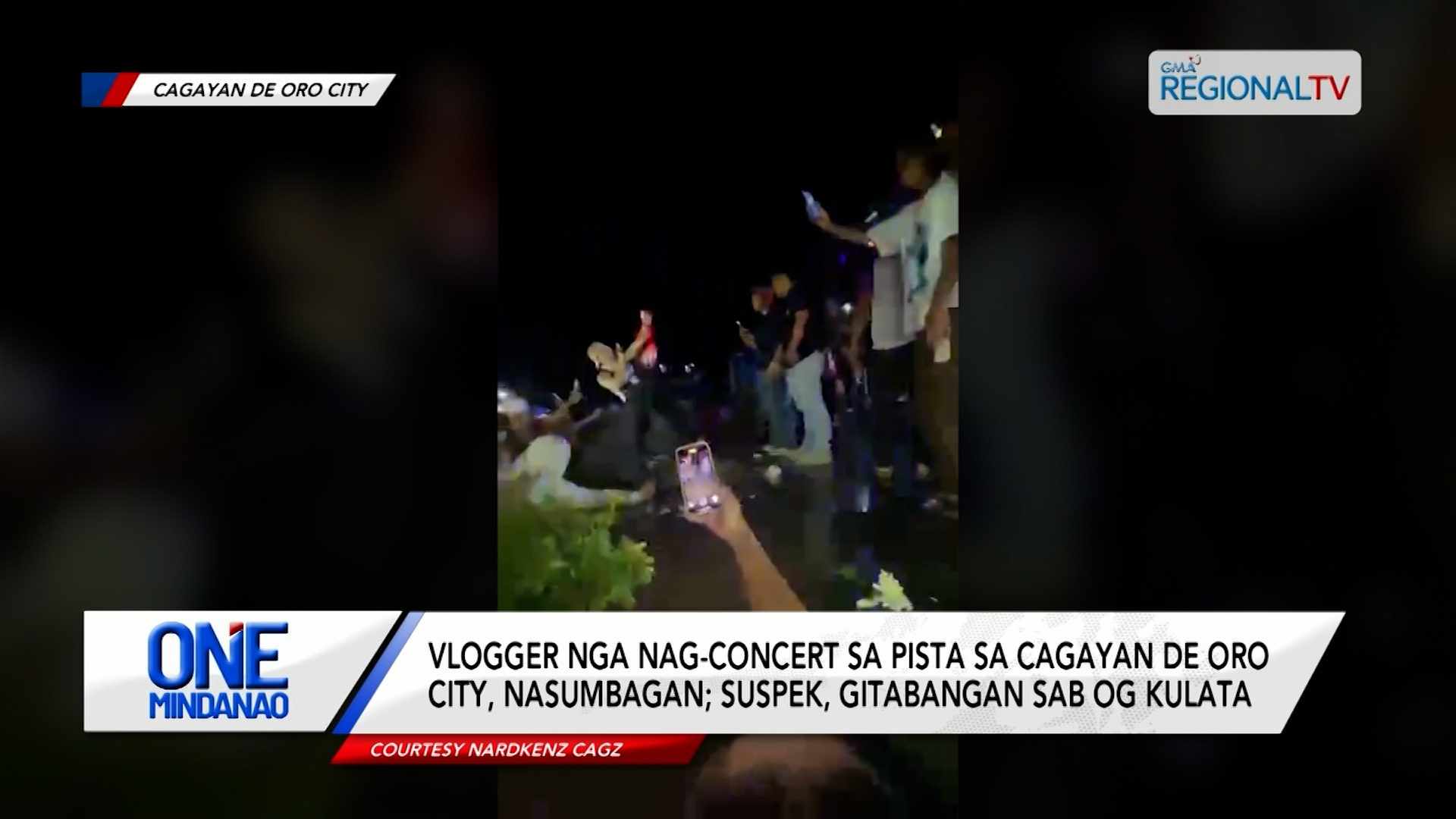 Vlogger nga nag-concert, nasumbagan | One Mindanao