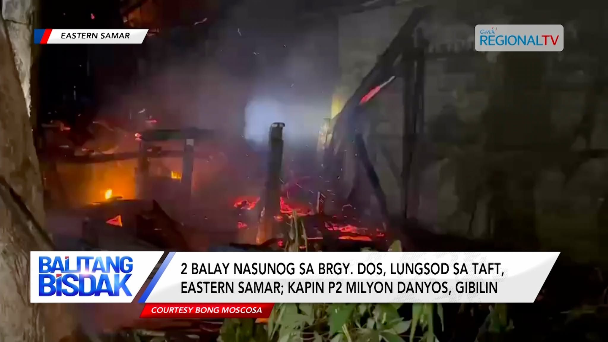 2 Balay Nasunog sa Eastern Samar | Balitang Bisdak