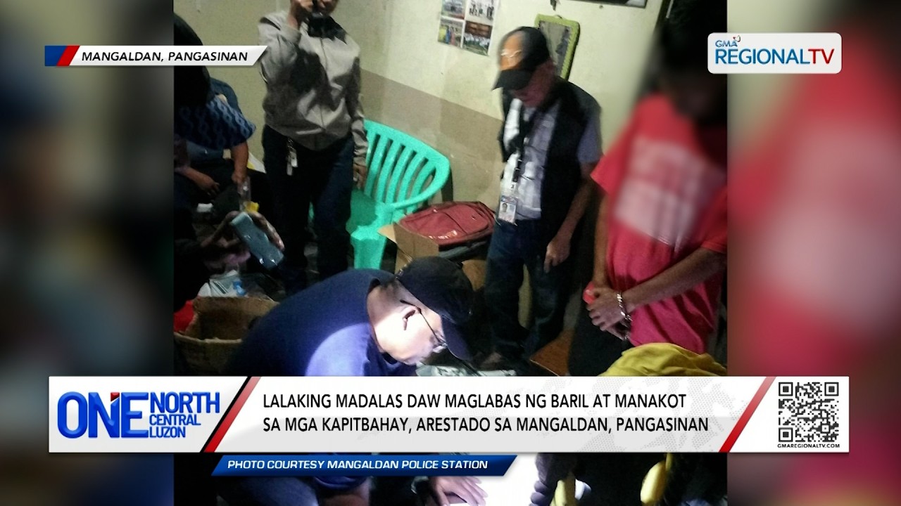 Lalaking madalas daw maglabas ng baril at manakot sa kapitbahay, arestado | One North Central Luzon