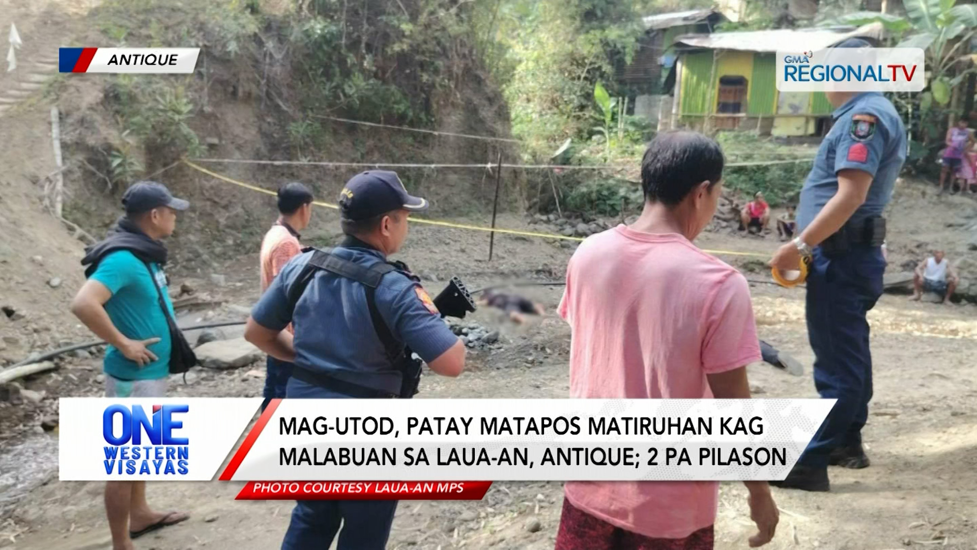 Mag-utod patay matapos matiruhan kag malabuan sa Laua-an, Antique; 2 pa pilason| One Western Visayas