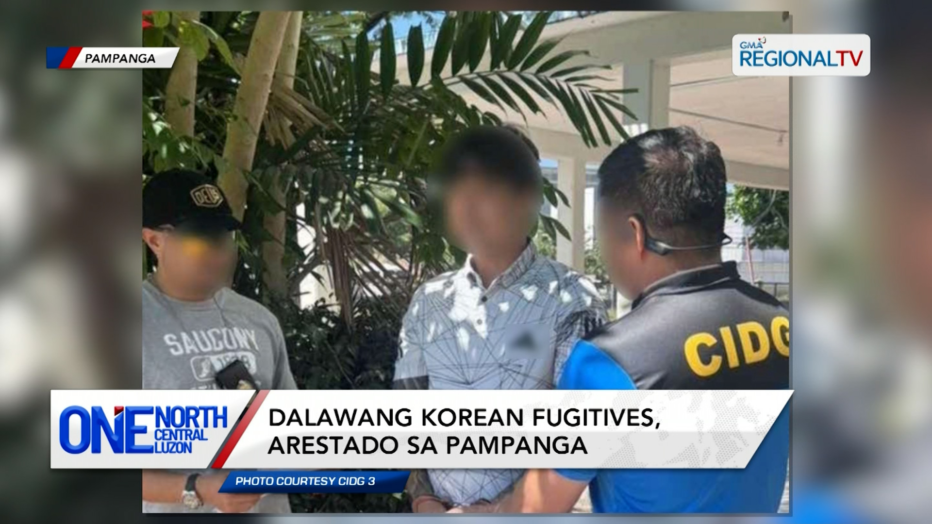 Dalawang Korean fugitives, arestado sa Pampanga | One North Central Luzon