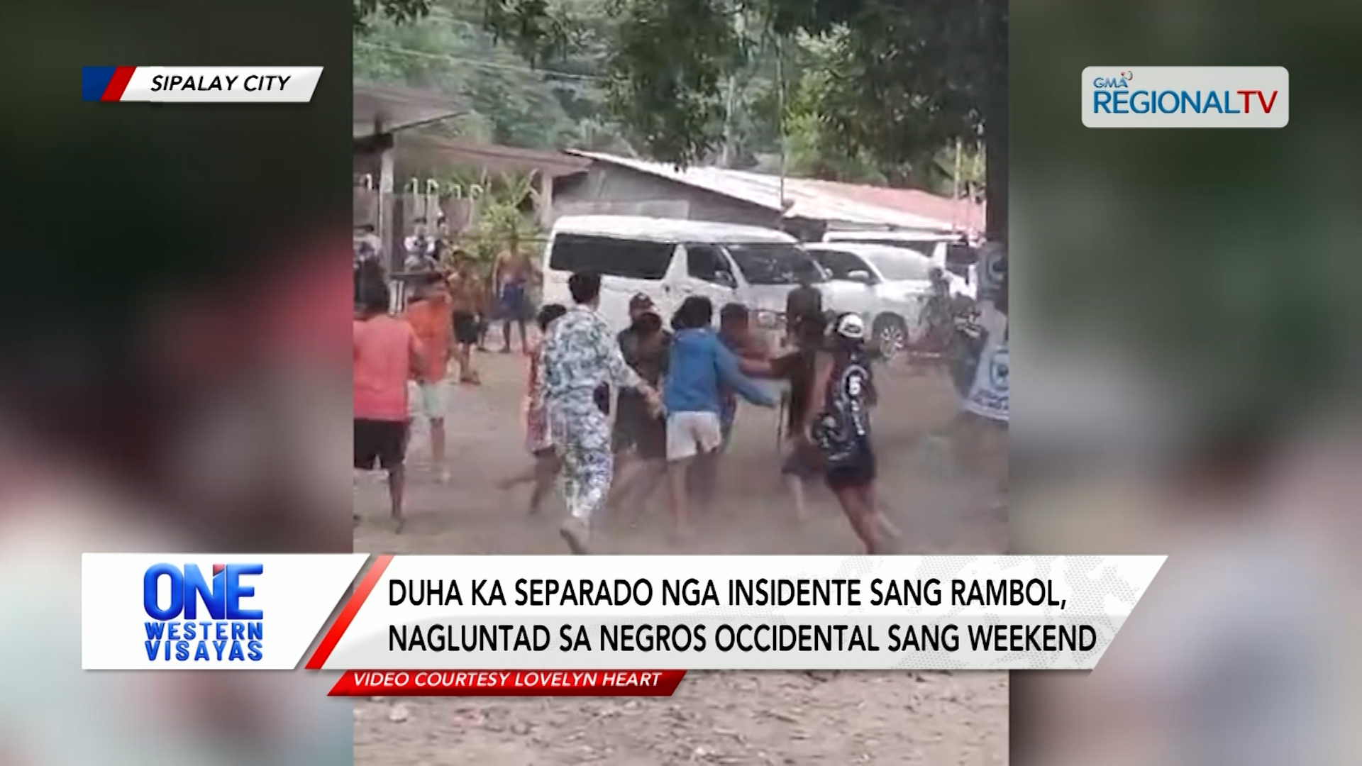 Duha ka separado nga insidente sang rambol, nagluntad sa Negros Occidental | One Western Visayas