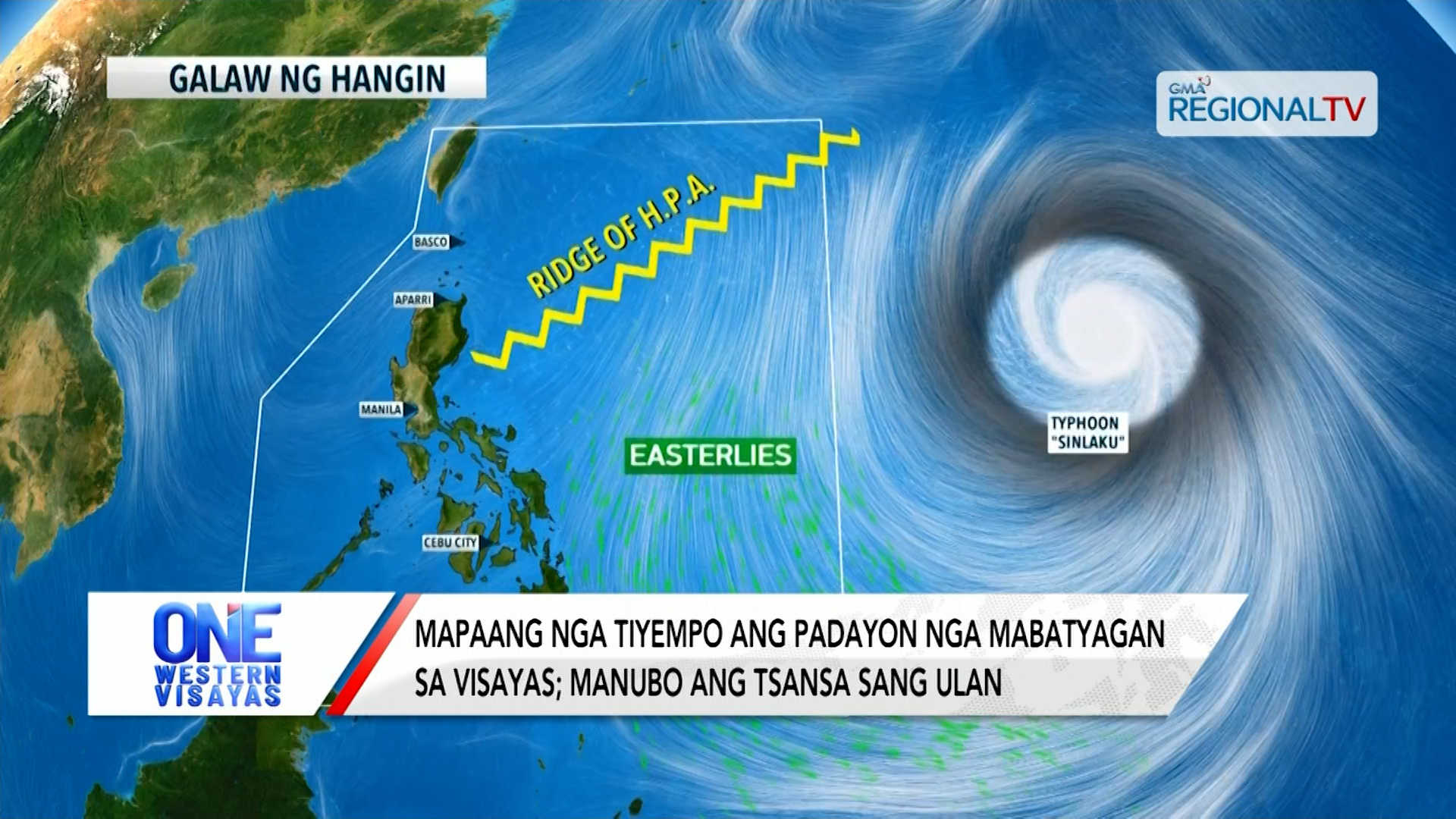Mapaang nga tiyempo ang padayon nga mabatyagan sa Visayas | One Western Visayas
