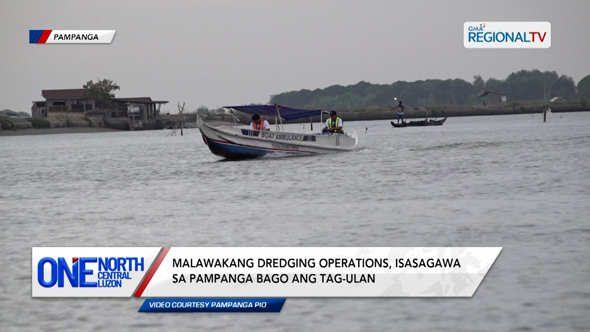 Malawakang dredging operations, isasagawa sa Pampanga | One North Central Luzon
