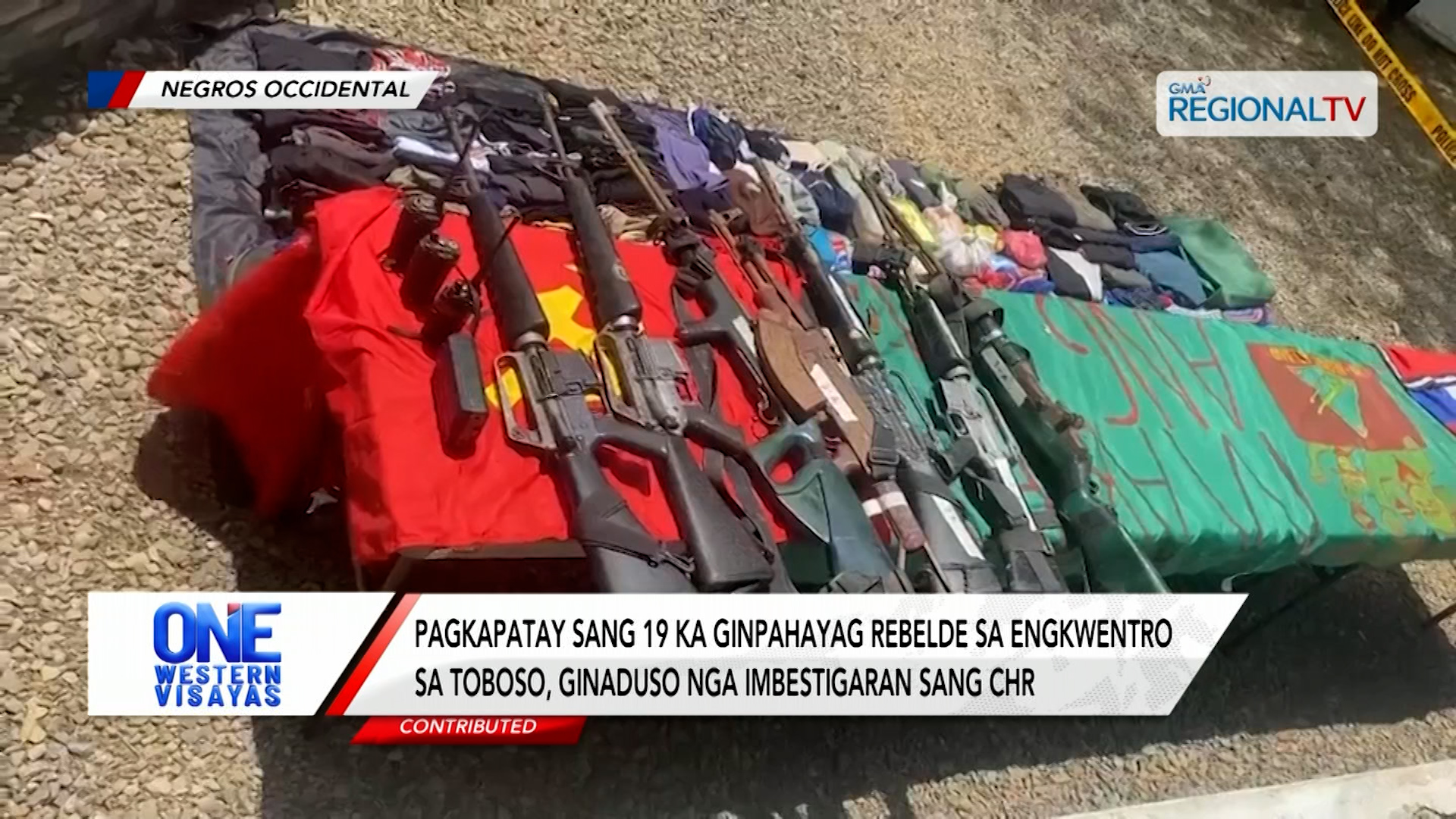 Pagkapatay sang 19 ka persona sa engkwentro sa Toboso ginaduso nga imbestigaran| One Western Visayas