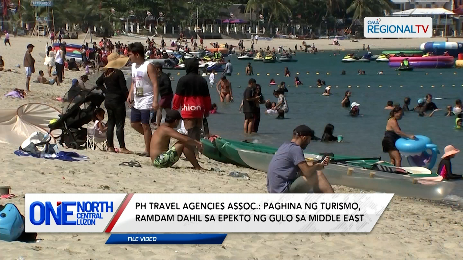 Paghina ng turismo, ramdam dahil sa epekto ng gulo sa Middle East | One North Central Luzon