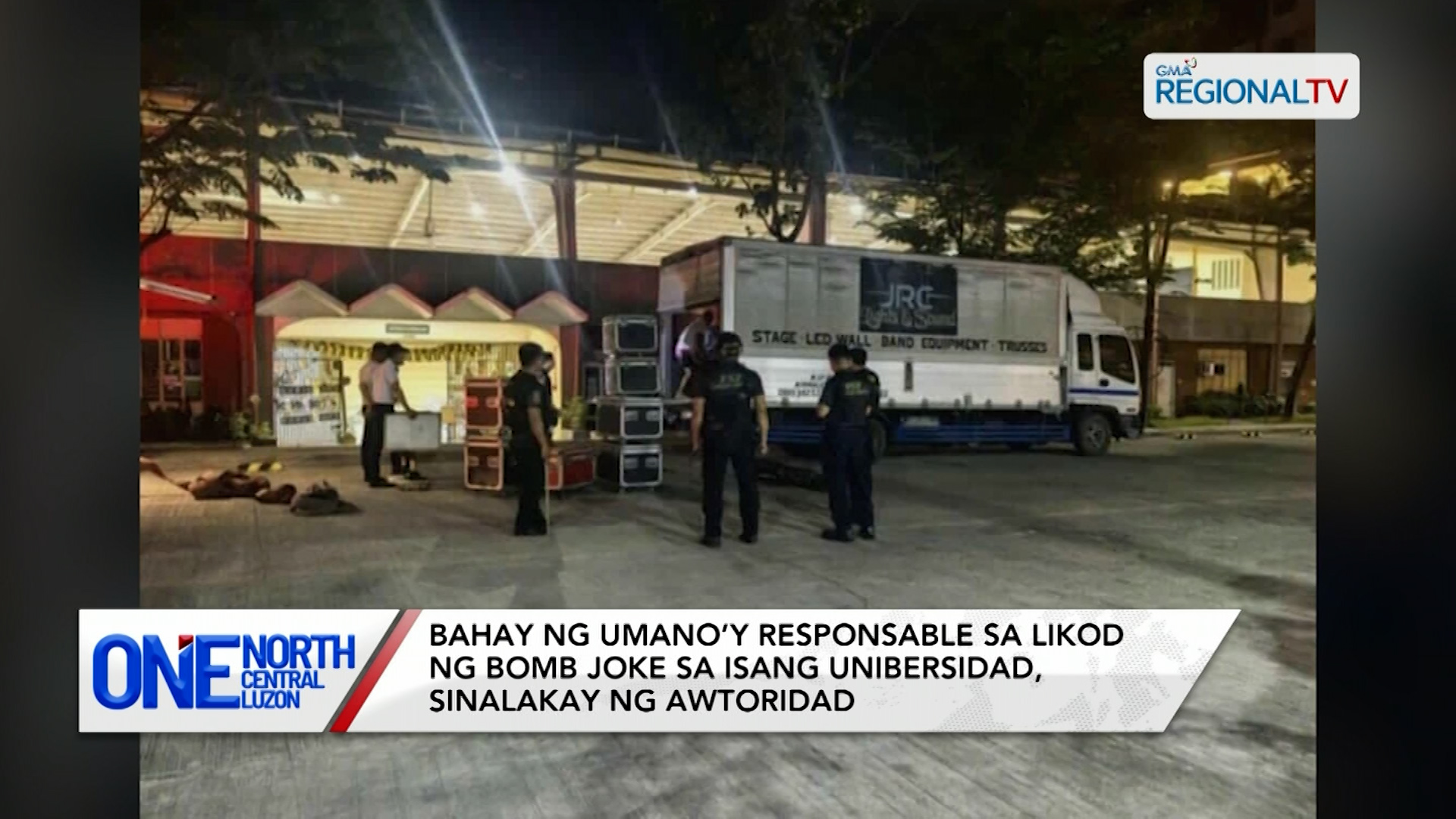 Bahay ng umano’y responsable sa likod ng bomb joke, sinalakay ng awtoridad | One North Central Luzon