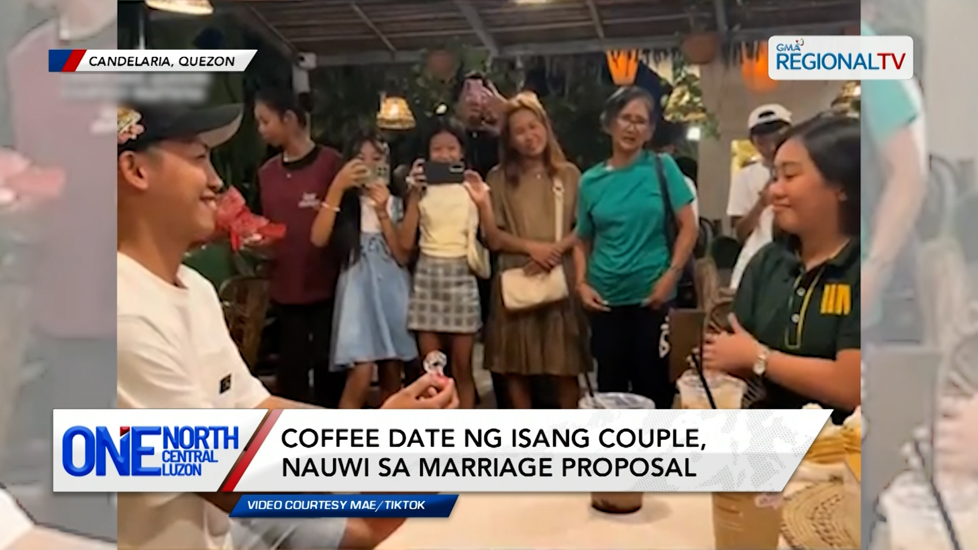 Coffee date ng isang couple, nauwi sa marriage proposal | One North Central Luzon