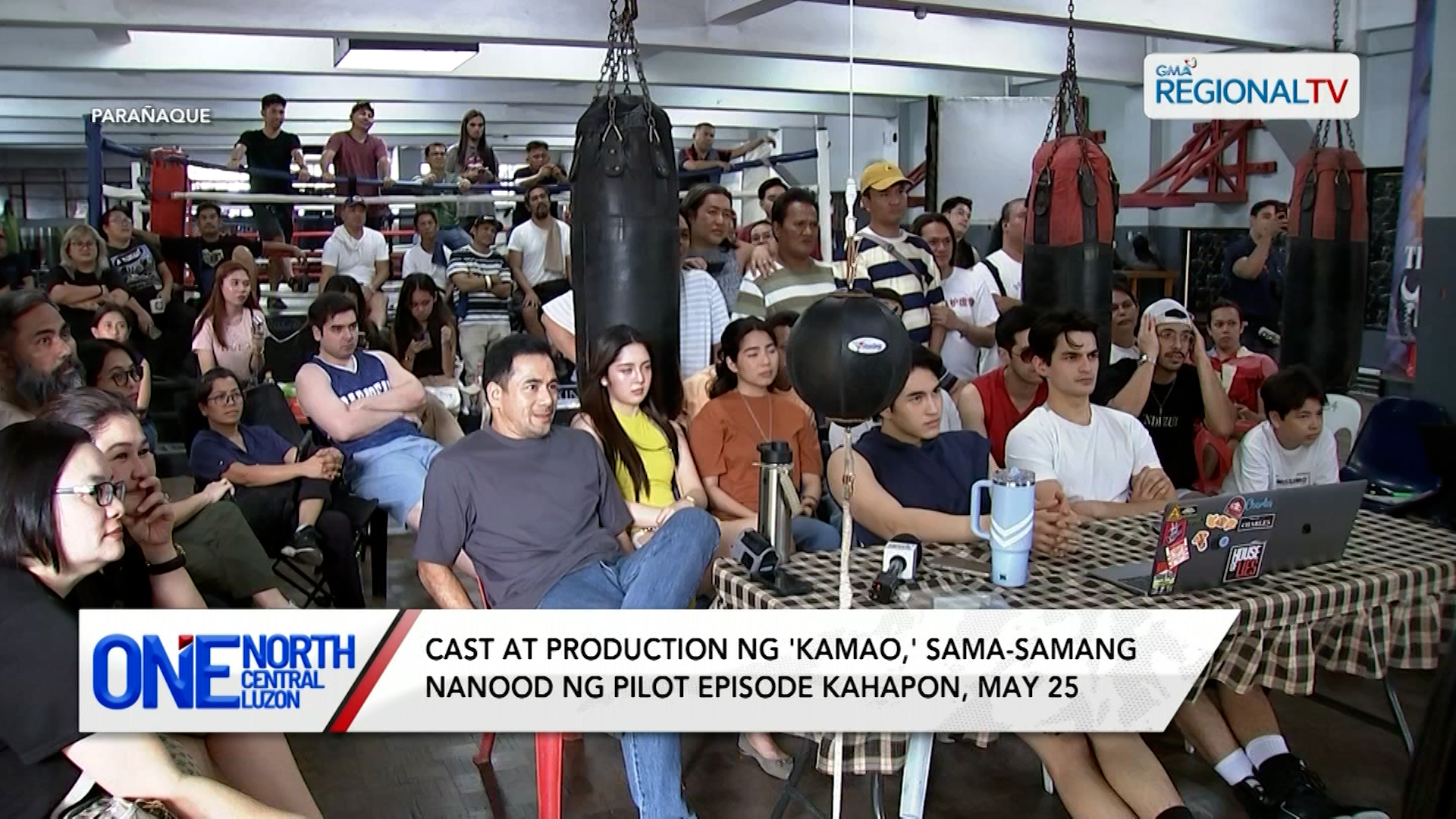 Cast at production ng 'Kamao,' sama-samang nanood ng pilot episode | One North Central Luzon