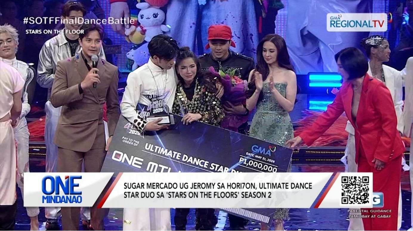 Sugar Mercado ug Jeromy sa Hori7on, ultimate dance star duo I One Mindanao