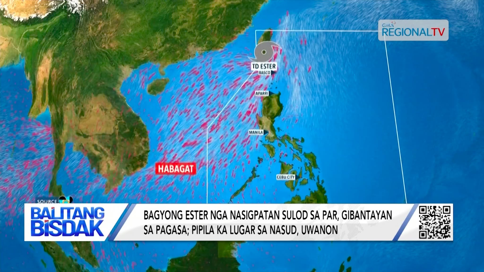 Bagyong Ester, Gibantayan sa PAGASA | Balitang Bisdak