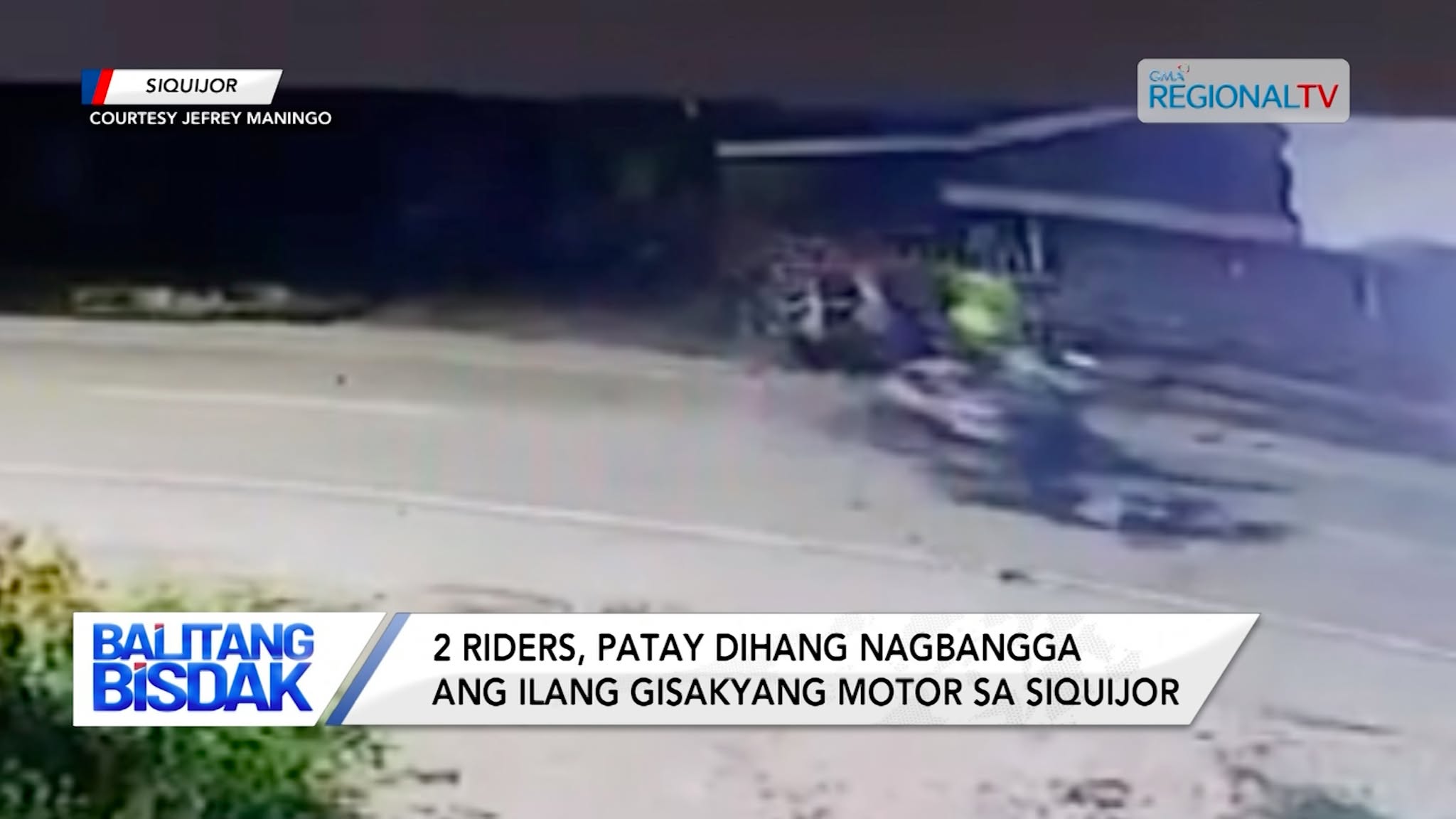 2 Riders, Patay sa Road Crash sa Siquijor | Balitang Bisdak