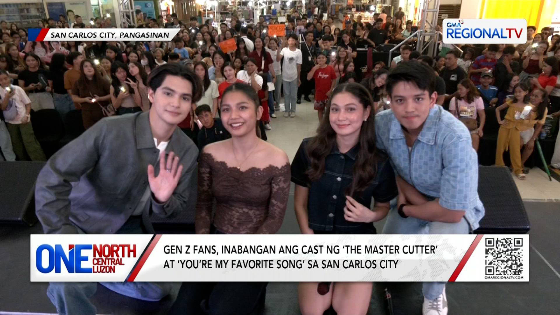 Fans, inabangan ang The Master Cutter at You’re My Favorite Song casts | One North Central Luzon