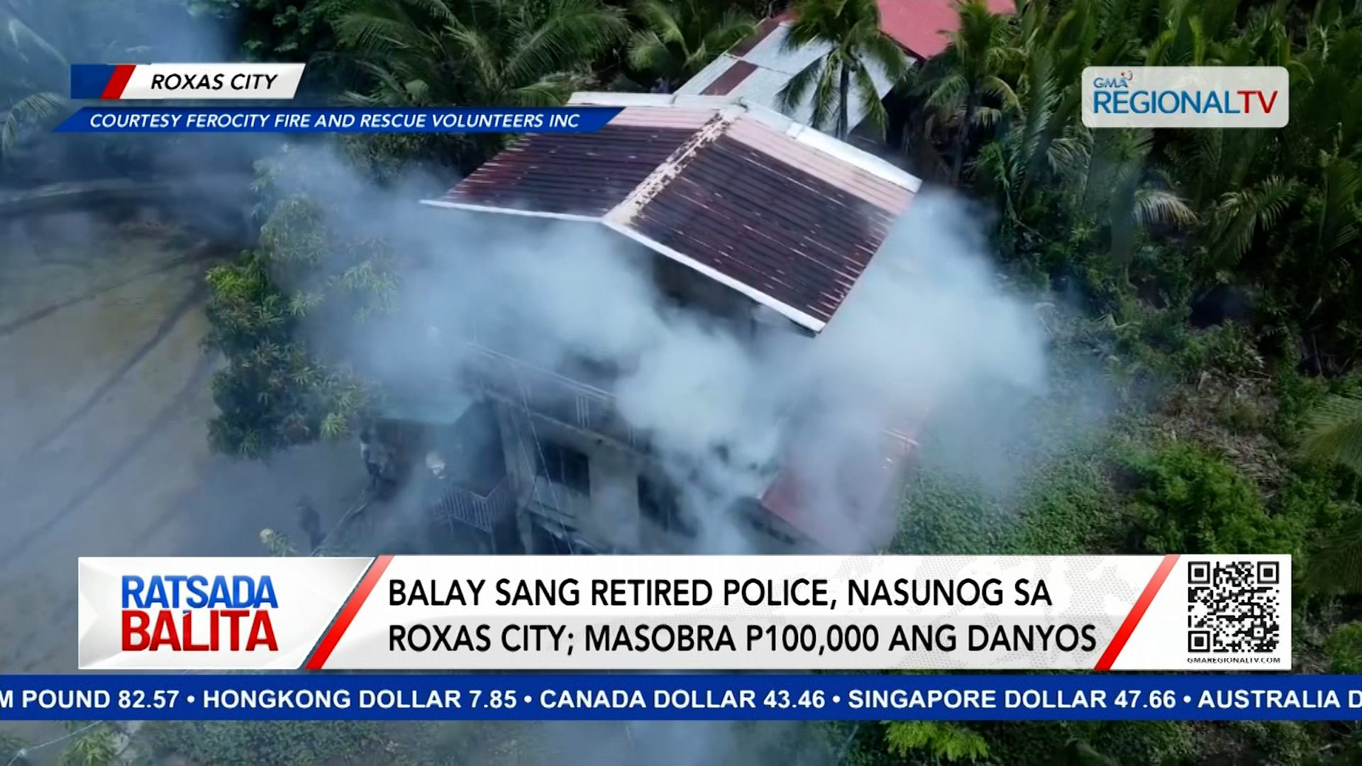 Balay sang retired police, nasunog sa Roxas City; masobra P100,000 ang danyos | Ratsada Balita