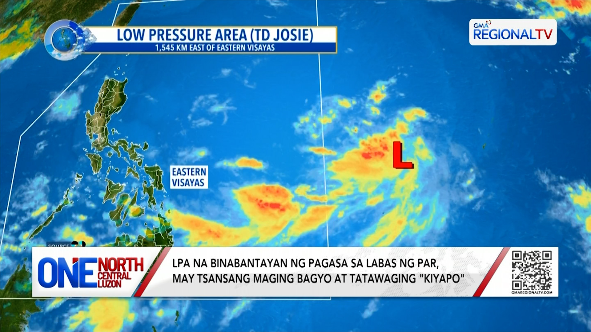 LPA sa Pacific Ocean, posibleng maging bagyo | One North Central Luzon