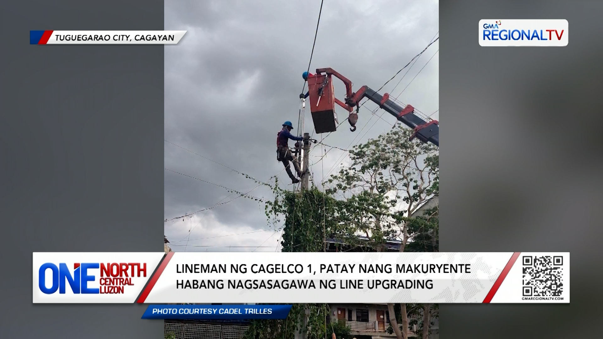 Lineman, patay nang makuryente habang nagsasagawa ng line upgrading | One North Central Luzon