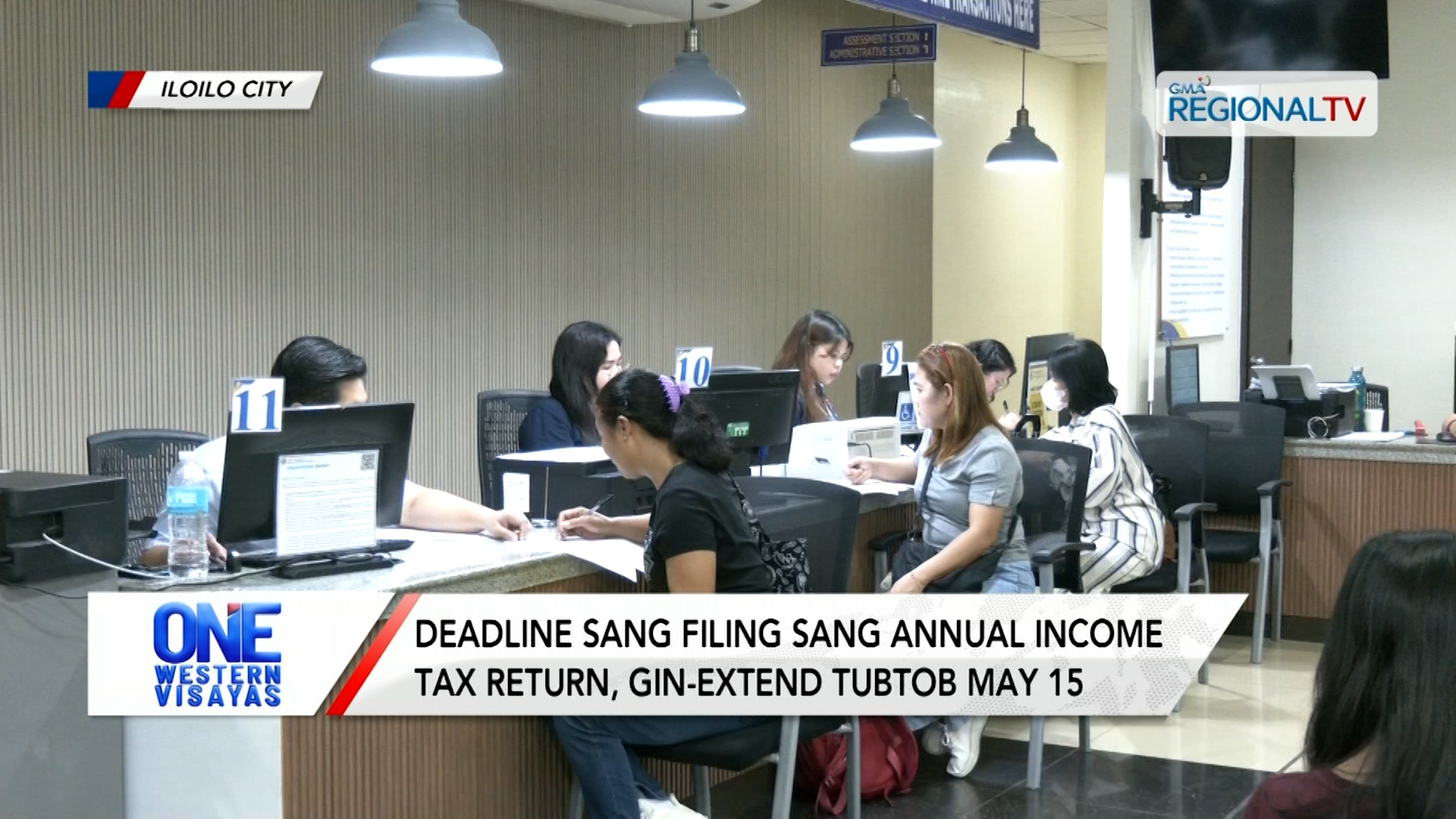 Deadline sang filing sang annual income tax return, gin-extend tubtob May 15  | One Western Visayas