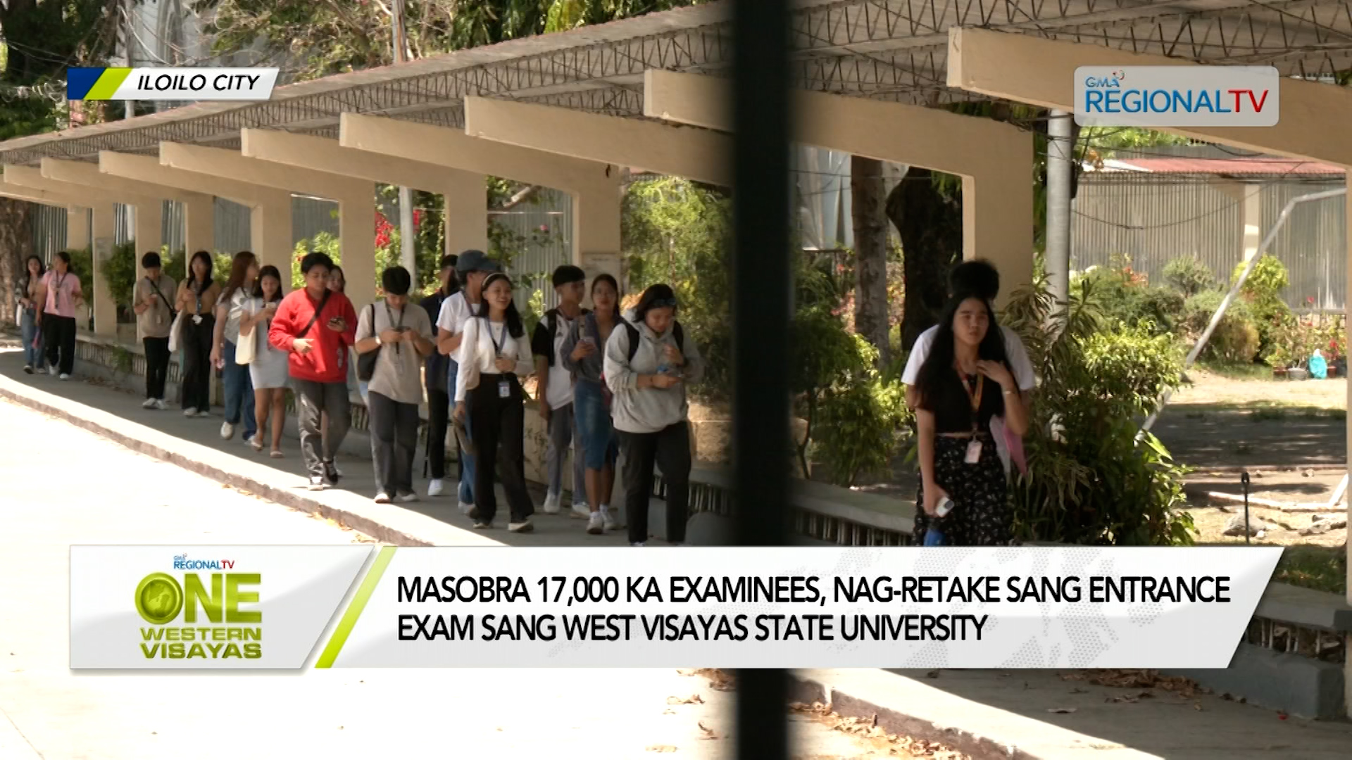 Masobra 17,000 ka examinees, nag-retake sang entrance exam sang WVSU