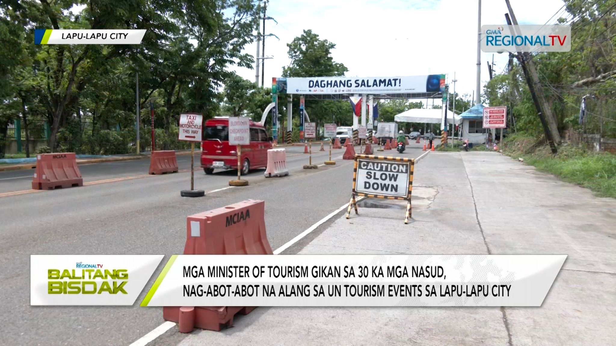 Wala’y road closure sa Lapu-Lapu City atol sa UN Tourism Events