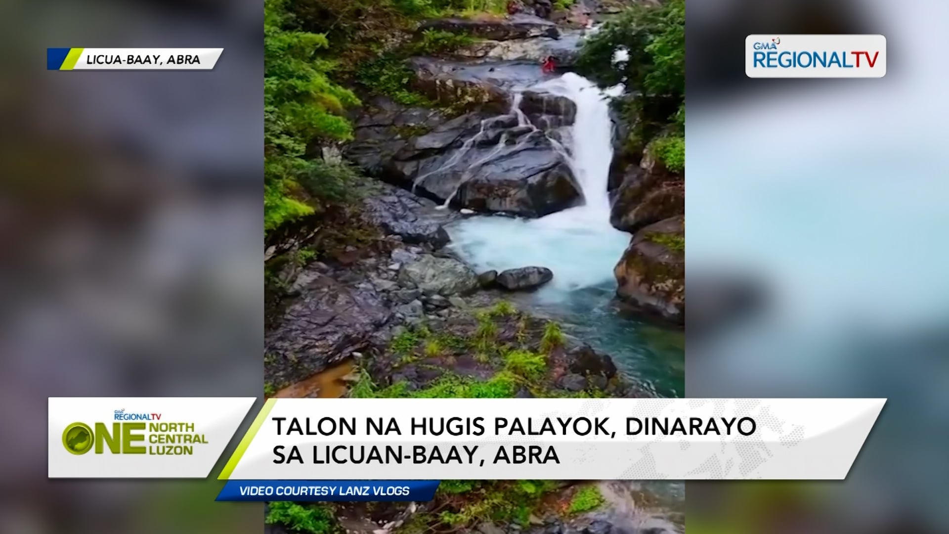 Talon na hugis palayok, dinarayo sa Licuan-Baay, Abra