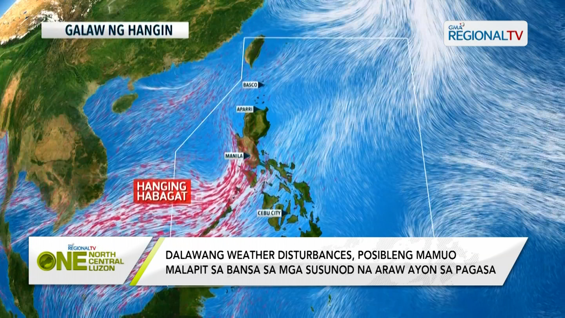 Dalawang weather disturbances, posibleng mamuo malapit sa bansa