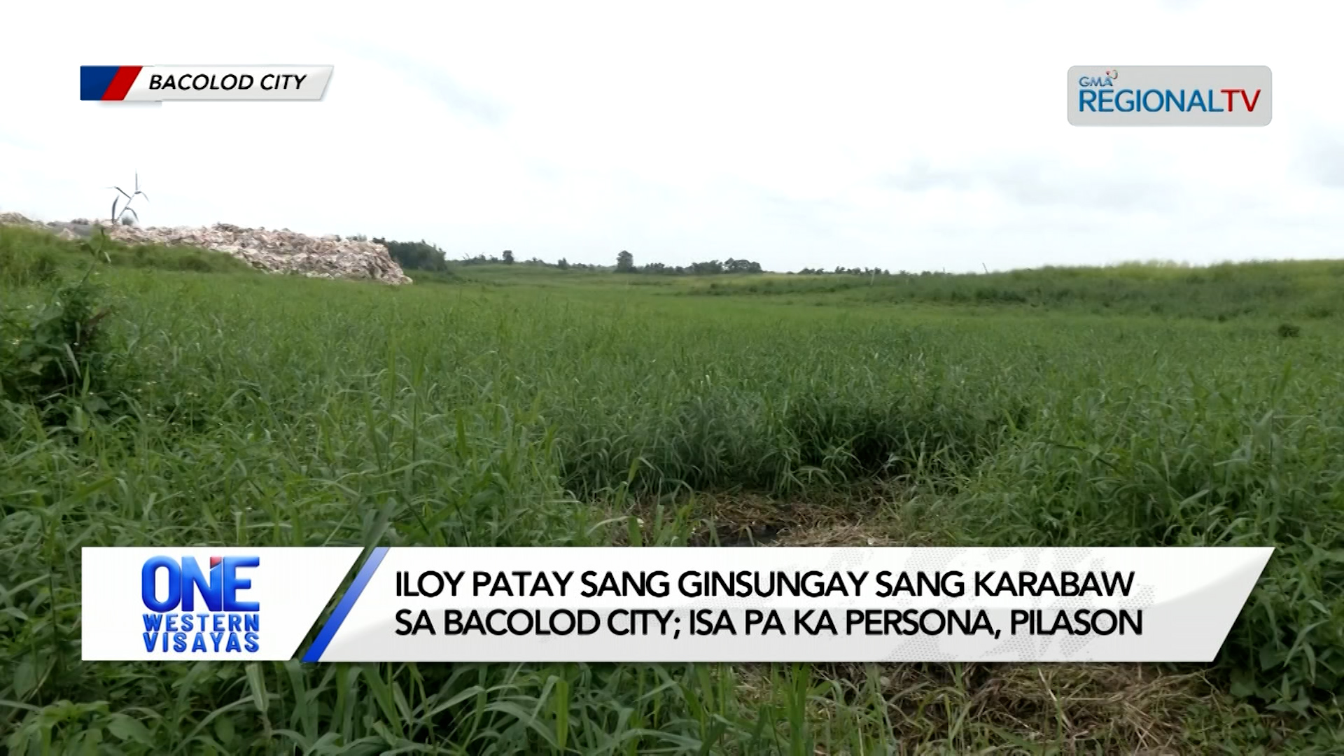 Iloy patay sang ginsungay sang karabaw sa Bacolod City